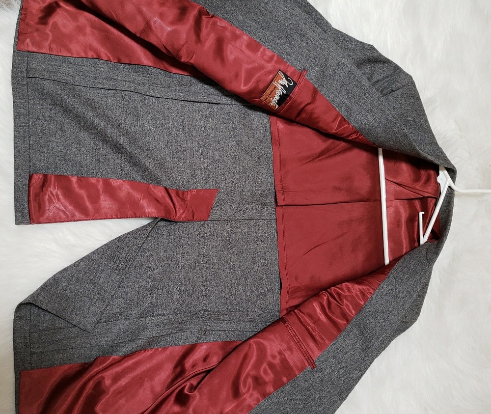 John Wanamaker Two Button Jacket 100% Pure Wool - image 4